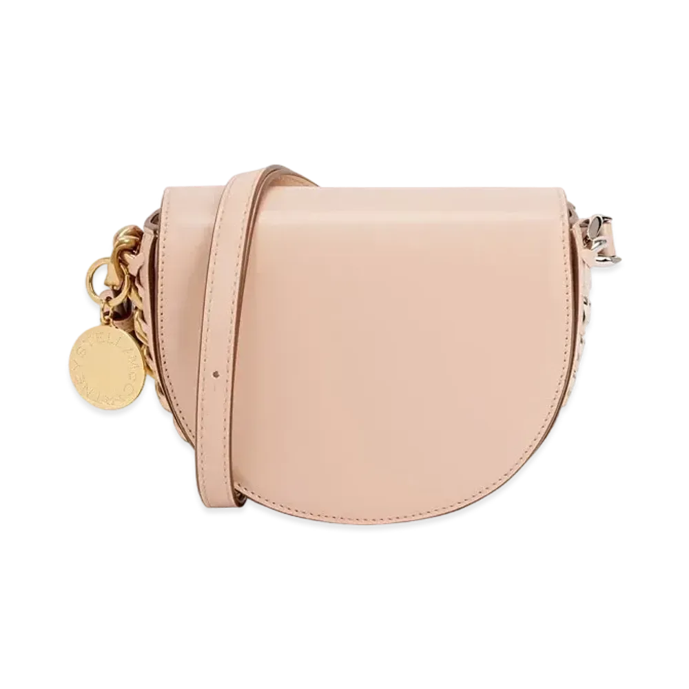 STELLA McCARTNEY Flame Small Flap Shoulder Bag "Bamboo"