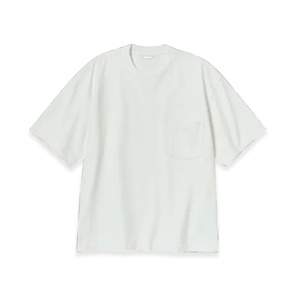 AURALEE StandUp T-Shirt "White"