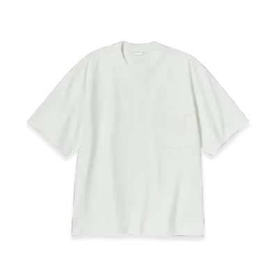 AURALEE StandUp T-Shirt "White"