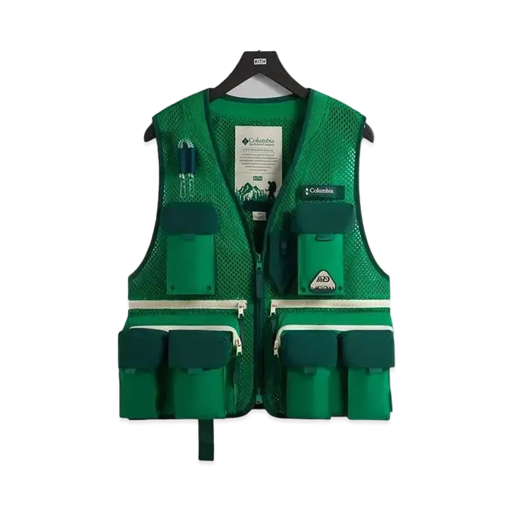 Kith x Columbia Utility Vest "Bamboo Forest"