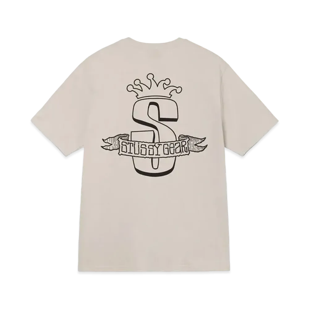 Stussy GEAR BANNER TEE "Smoke"