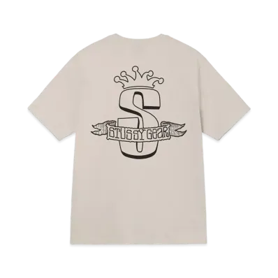 Stussy GEAR BANNER TEE "Smoke"