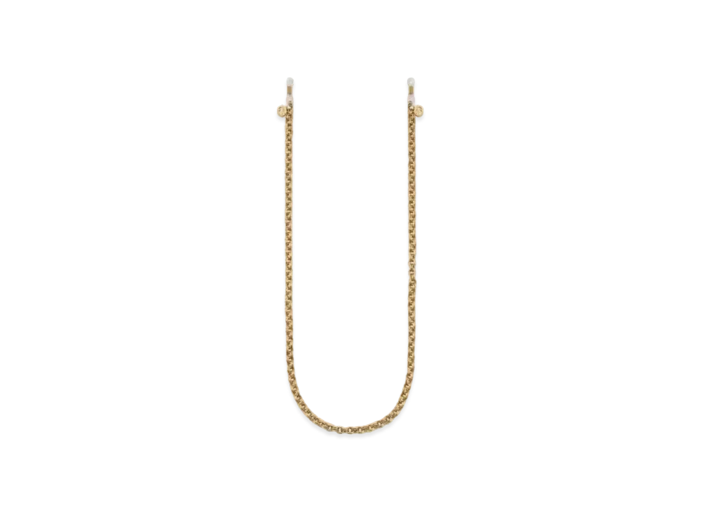 GUCCI Metallic Glass Chain "Antique Gold"