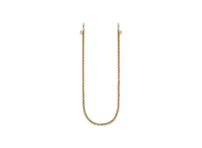 GUCCI Metallic Glass Chain "Antique Gold"