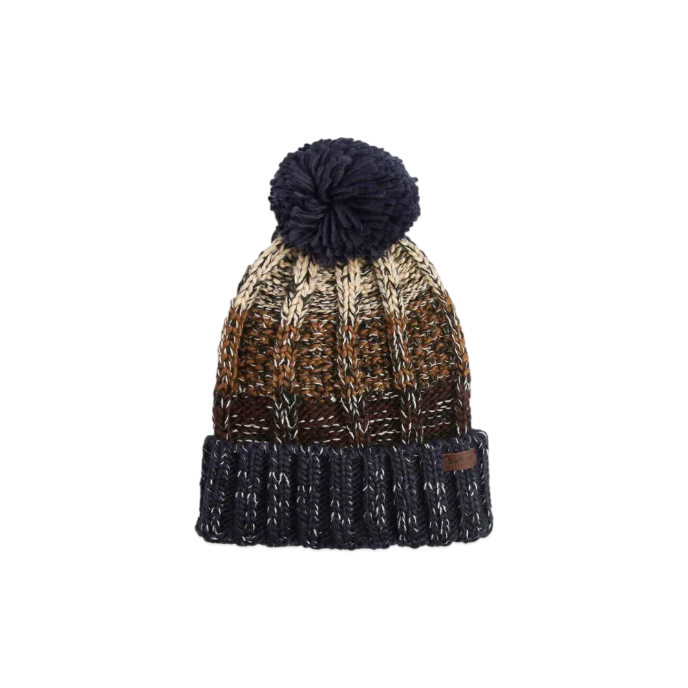 Barbour Harlow Bulky Knit Cap "Orange"