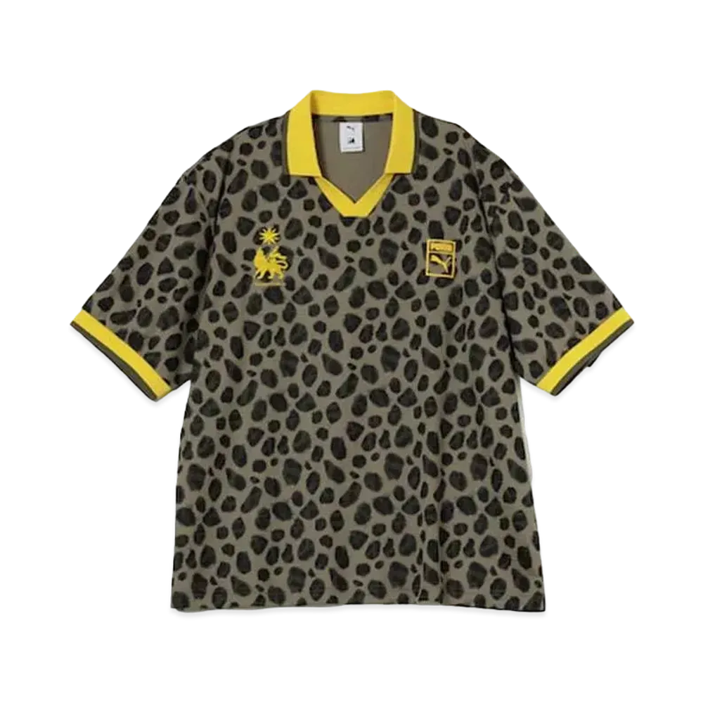 PUMA x Sasquatchfabrix. for BEAMS Soccer Shirt "Animal Pattern"