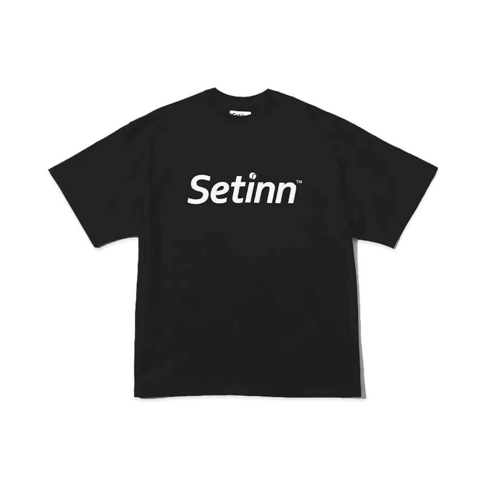 Setinn Big Logo T-Shirt "Black"