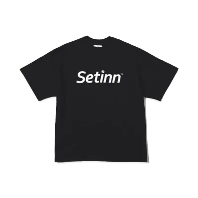 Setinn Big Logo T-Shirt "Black"