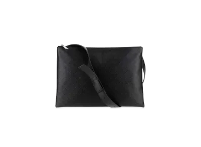 Bottega Veneta Messenger Bag Intrecciato Calf Leather "Black"