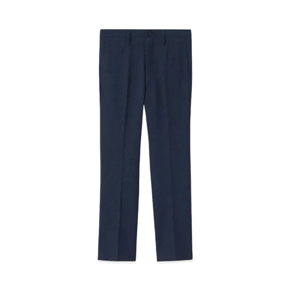Paul Smith Multicolor Check Trousers "Navy"