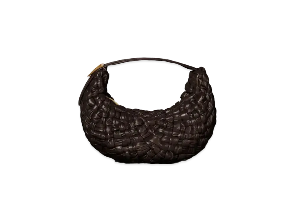 Bottega Veneta BV Banana Hand Bag "Dark Chocolate"