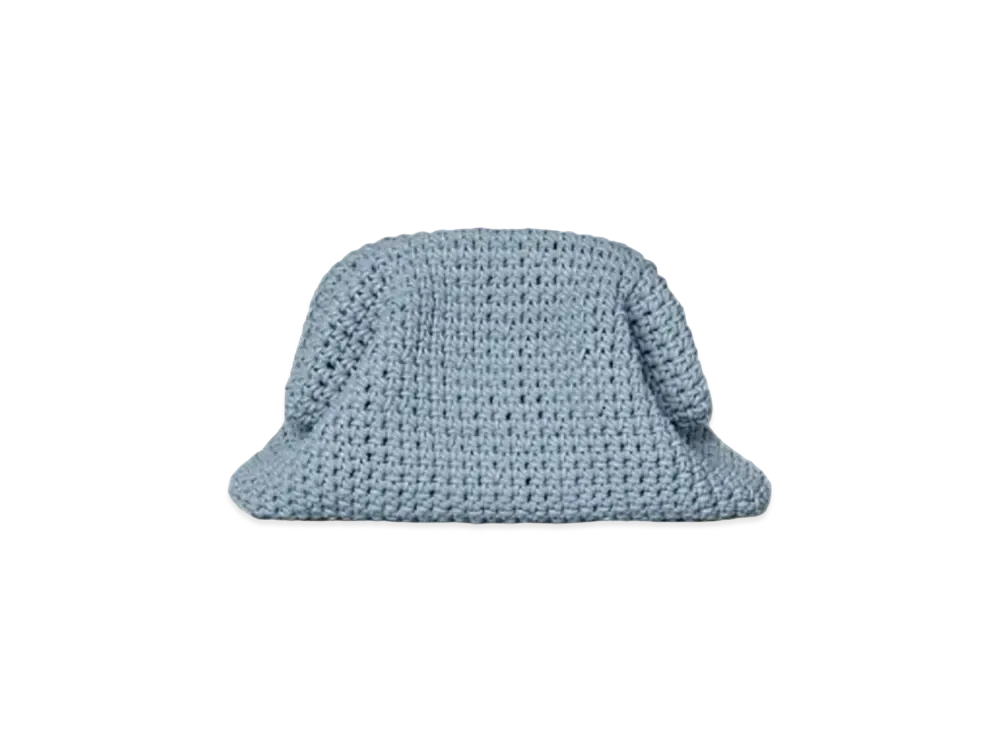 Bottega Veneta The Pouch Clutch "Ice Blue"