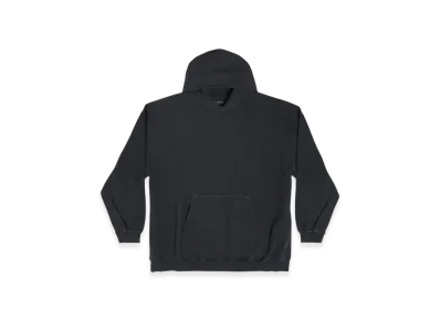 BALENCIAGA Women's Back Large Fit Hoodie "Black"