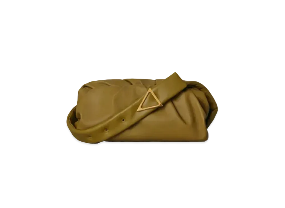 Bottega Veneta The Body Pouch Triangle Buckle "Mustard"