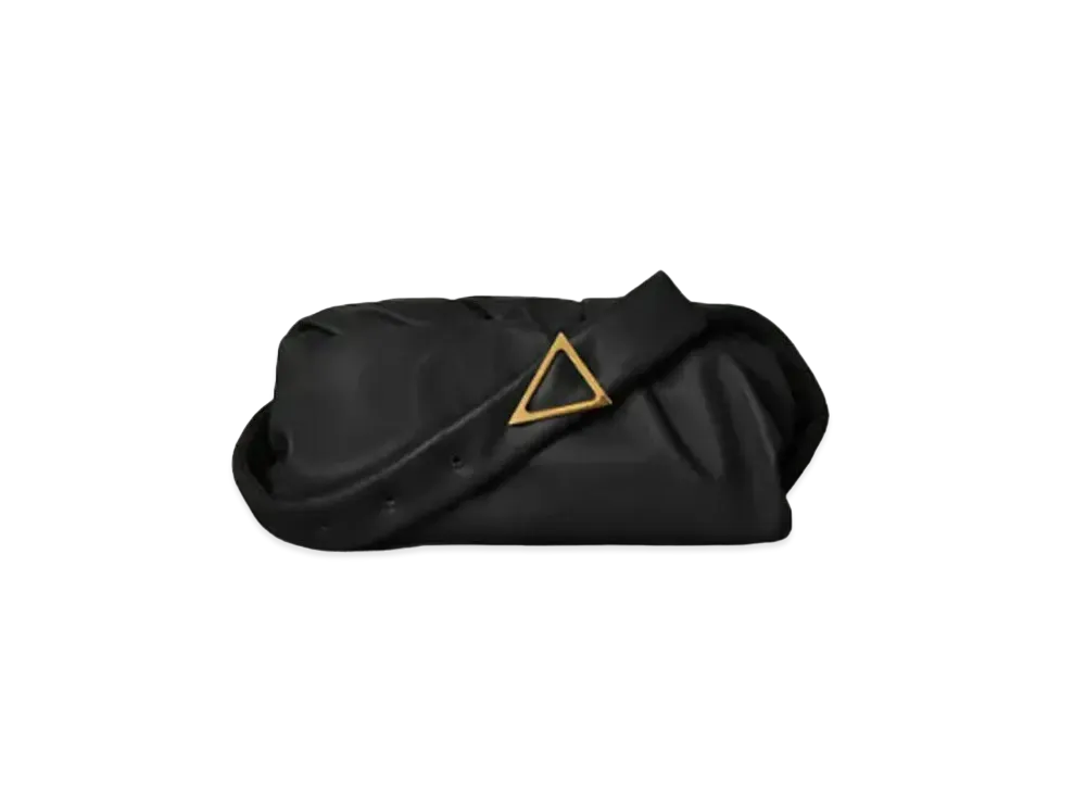 Bottega Veneta The Body Pouch Triangle Buckle "Black"