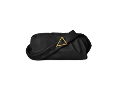 Bottega Veneta The Body Pouch Triangle Buckle "Black"