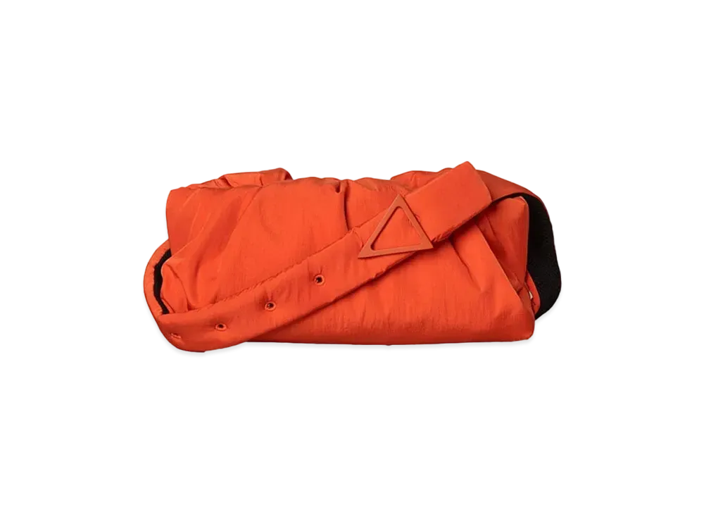 Bottega Veneta Body Pouch Nylon Crossbody "Orange"