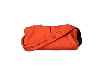 Bottega Veneta Body Pouch Nylon Crossbody "Orange"