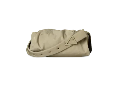 Bottega Veneta Body Pouch Nylon Crossbody "Sand"