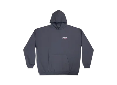 BALENCIAGA Women's Political Campaign Hoodie Large Fit "Grey"