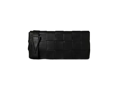 Bottega Veneta Cassette Crossbody Bag "Black"