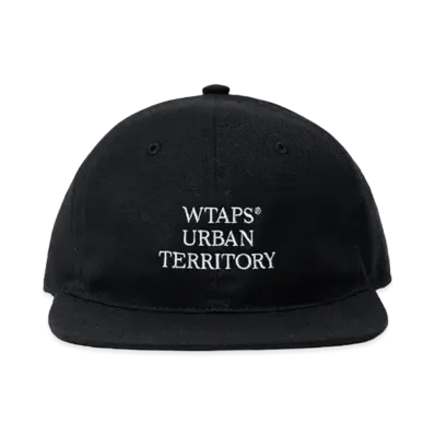 WTAPS T-6H 01 / Cap / PLRA. Twill. Wut "Black"