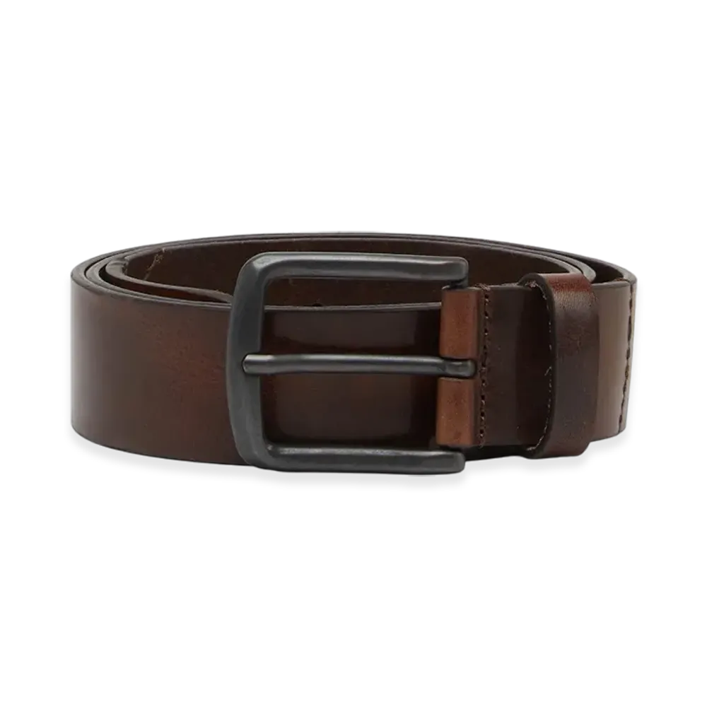 Diesel B-Line Belt Logo "Brown Leather"