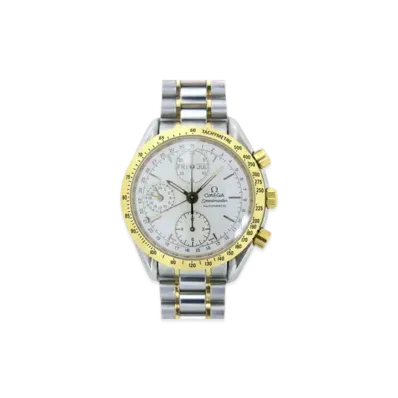 OMEGA Speedmaster Day-Date Triple Calendar "Stainless Steel/Silver/Yellow Gold" 3321.30