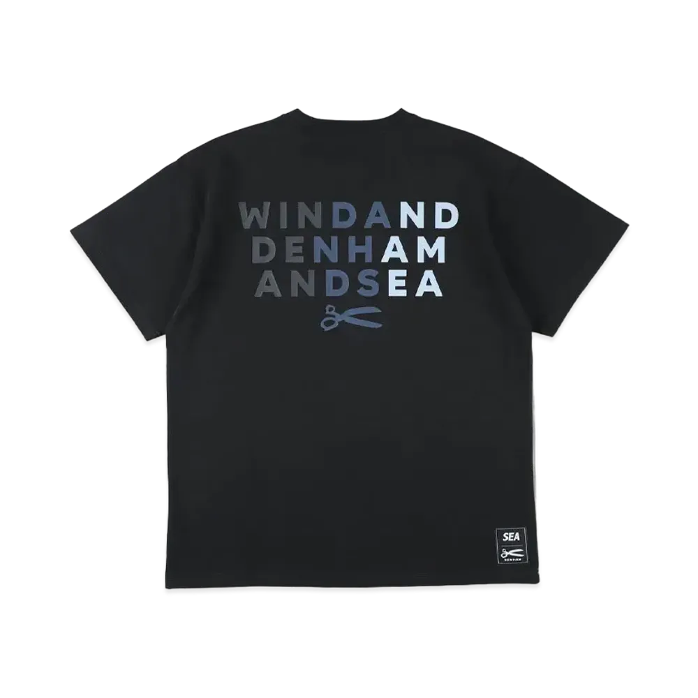 WIND AND SEA x DENHAM (WINDENHAM) Tee "Black"