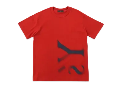 Yohji Yamamoto Y's -ONLINE EXCLUSIVE- Y's LOGO T-SHIRT "Wine Red"