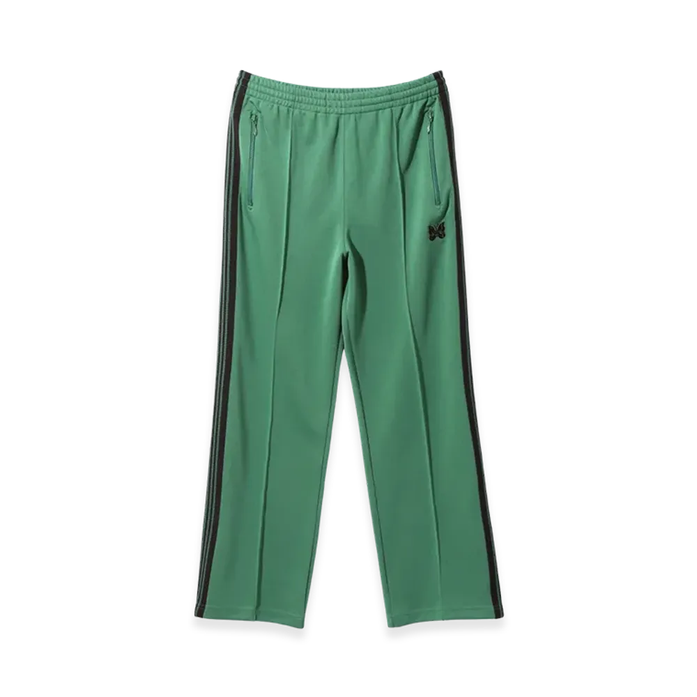 NEEDLES Straight Track Pants Poly Smooth "Emerald"