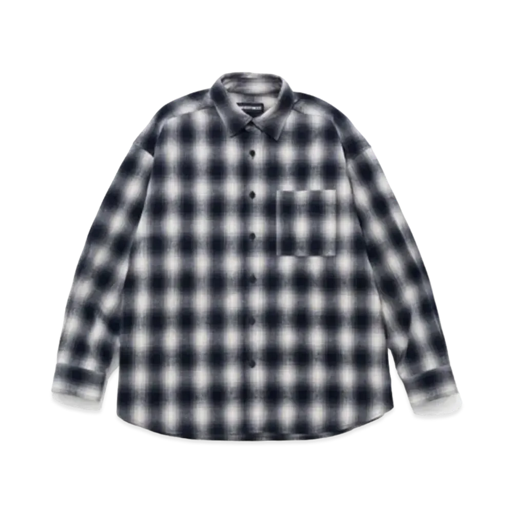 GOD SELECTION XXX Women's Check Shirt GXL-S24-SH-01 "Black"