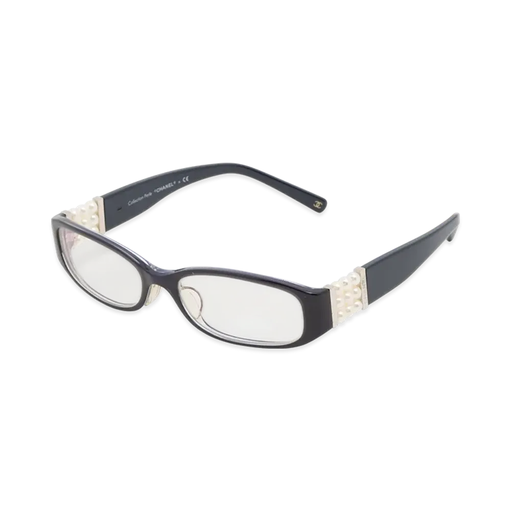 CHANEL Pearl Glasses "Purple"