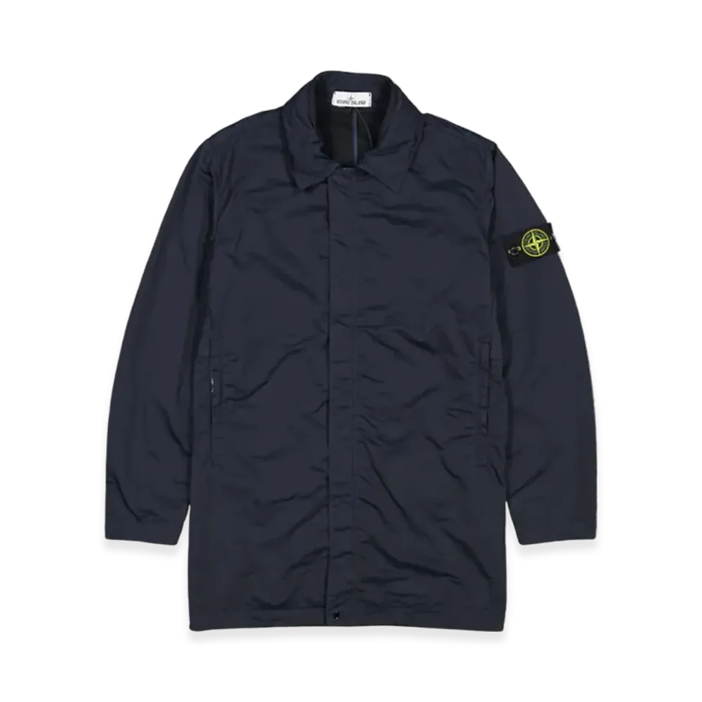 Stone Island 43233 Nylon Batavia-TC Trench Coat - 21SS "Navy Blue"