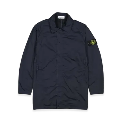 Stone Island 43233 Nylon Batavia-TC Trench Coat - 21SS "Navy Blue"
