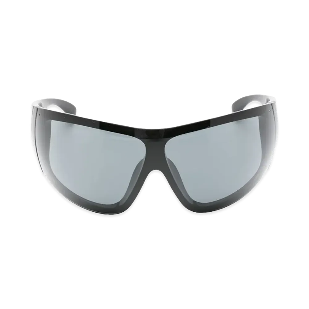 Saint Laurent Women's Oversized Shield SL 914 Sunglasses "Black"