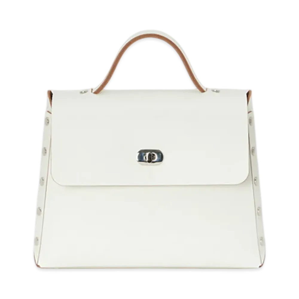 Hender Scheme Assemble Hand Bag Flap M "White"