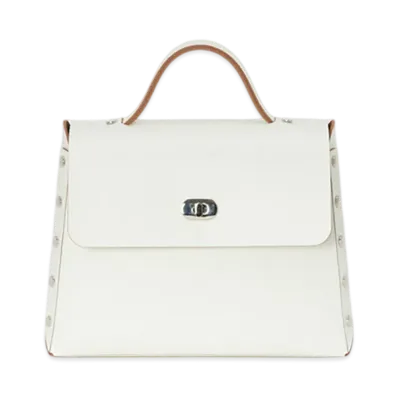 Hender Scheme Assemble Hand Bag Flap M "White"