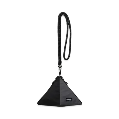 NEIGHBORHOOD Dog Triangle Pouch "Black/Gray"