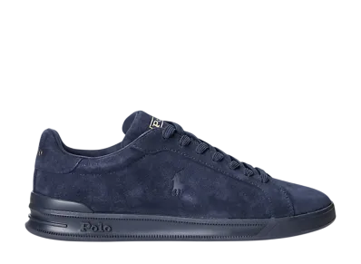 Polo Sport Ralph Lauren Heritage Court 2 Suede Sneaker "Hunter Navy"