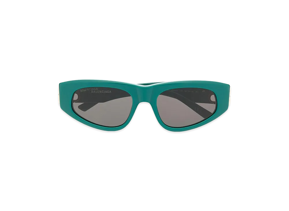 BALENCIAGA Women's Dynasty D-Frame Sunglasses "Green"