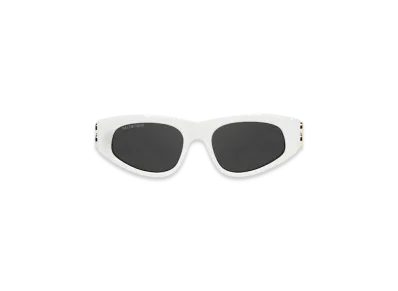 BALENCIAGA Dynasty D Frame Sunglasses "White"