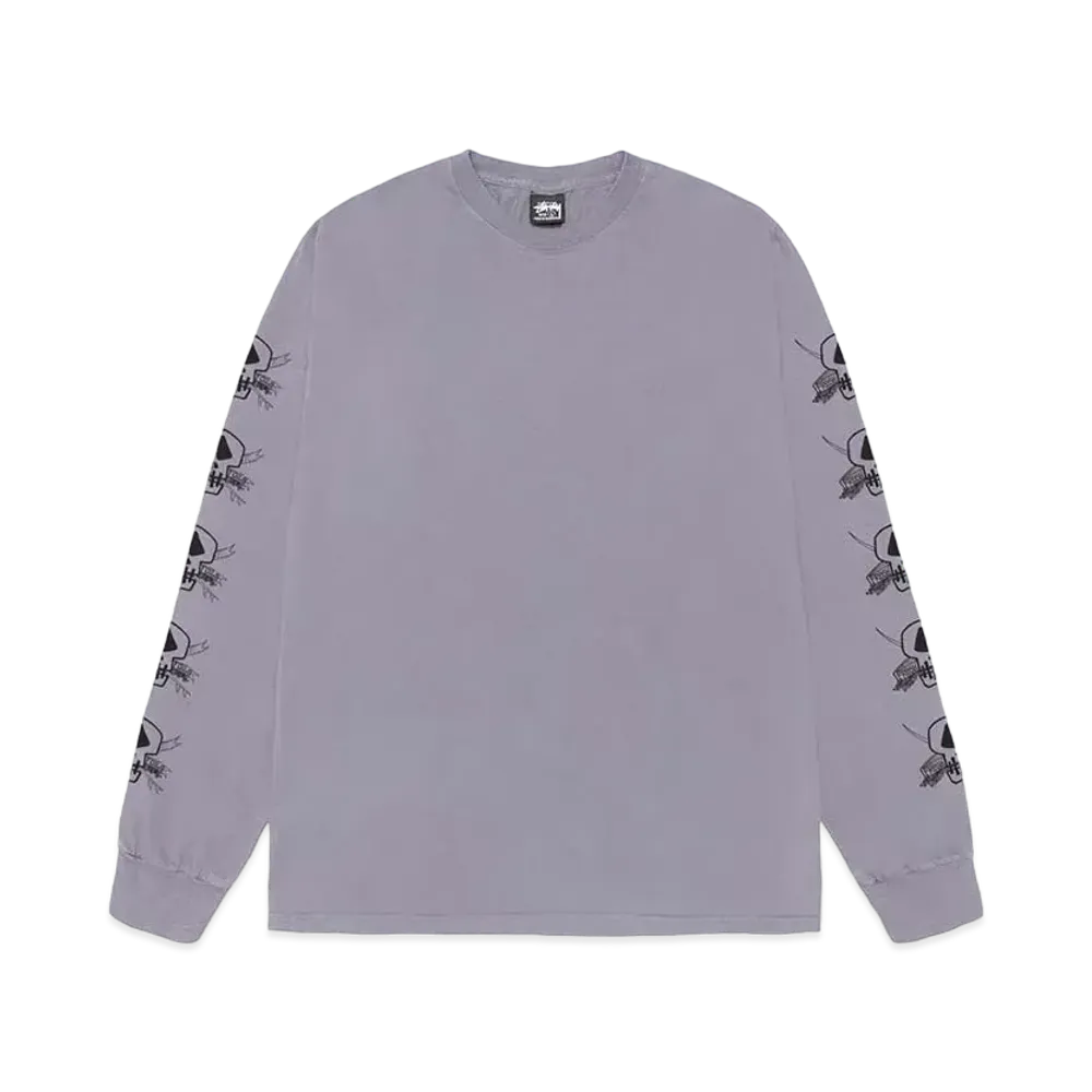 Stussy Foils Pigment Dyed LS Tee "Shark" (FA24)