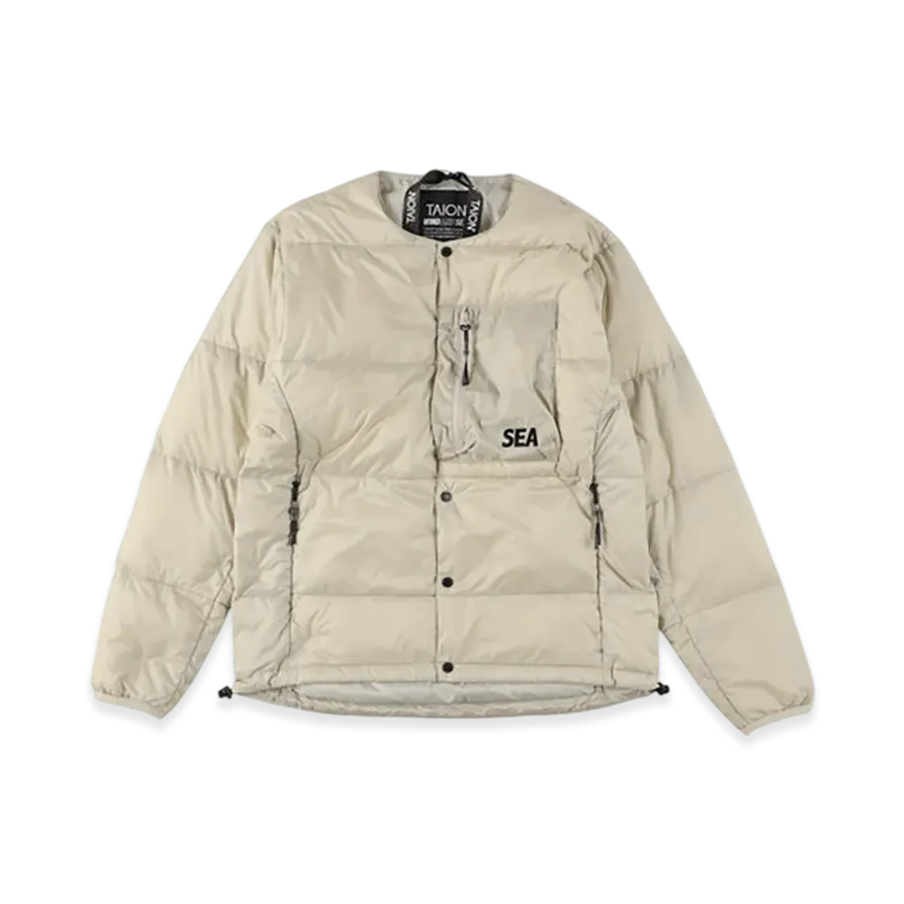 WIND AND SEA x TAION Inner Down "Ice Gray"