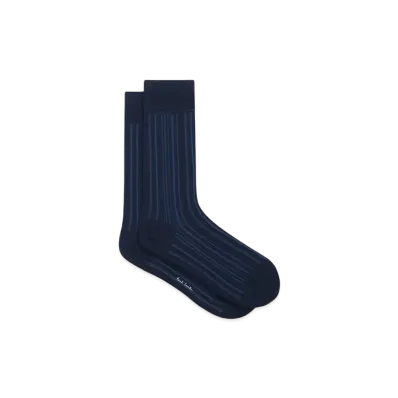 Paul Smith Gradient Striped Socks "Navy"