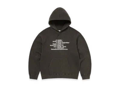 thisisneverthat x FRAGMENT Design Hoodie "Off Black"
