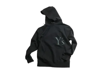 Yohji Yamamoto Y's -ONLINE EXCLUSIVE- Y's LOGO HOODIE "Black"