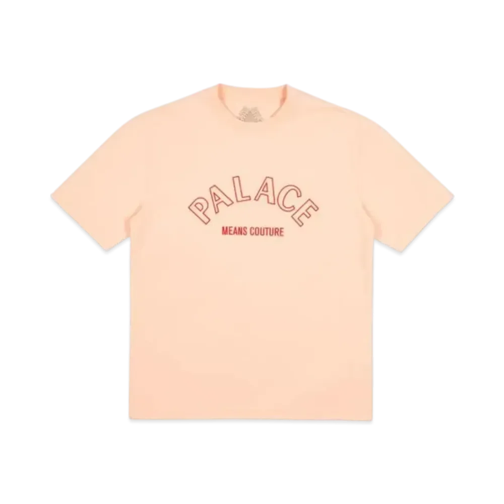 PALACE Couture T-Shirt "Peach"