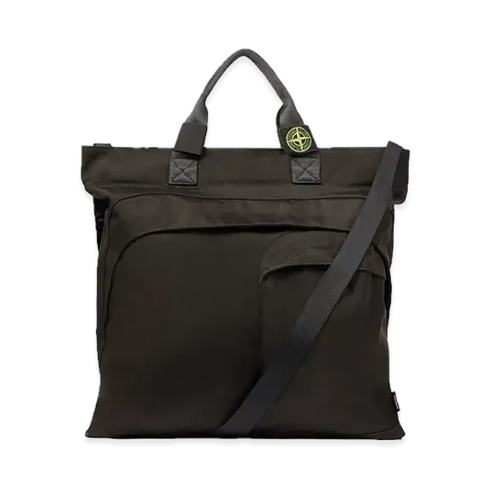 Stone Island 9200015 Resin Treated Cordura 1500 "Lead Gray"