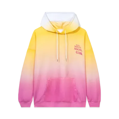 ANTI SOCIAL SOCIAL CLUB SS22 Everything Goes Hoodie "White"